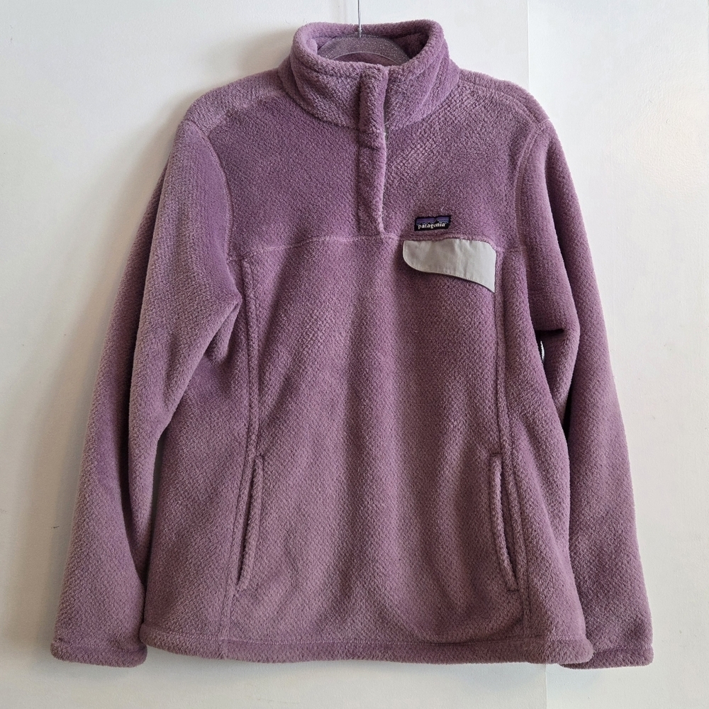 PATAGONIA Re-Tool Snap-T Pullover Lilac Extra Large